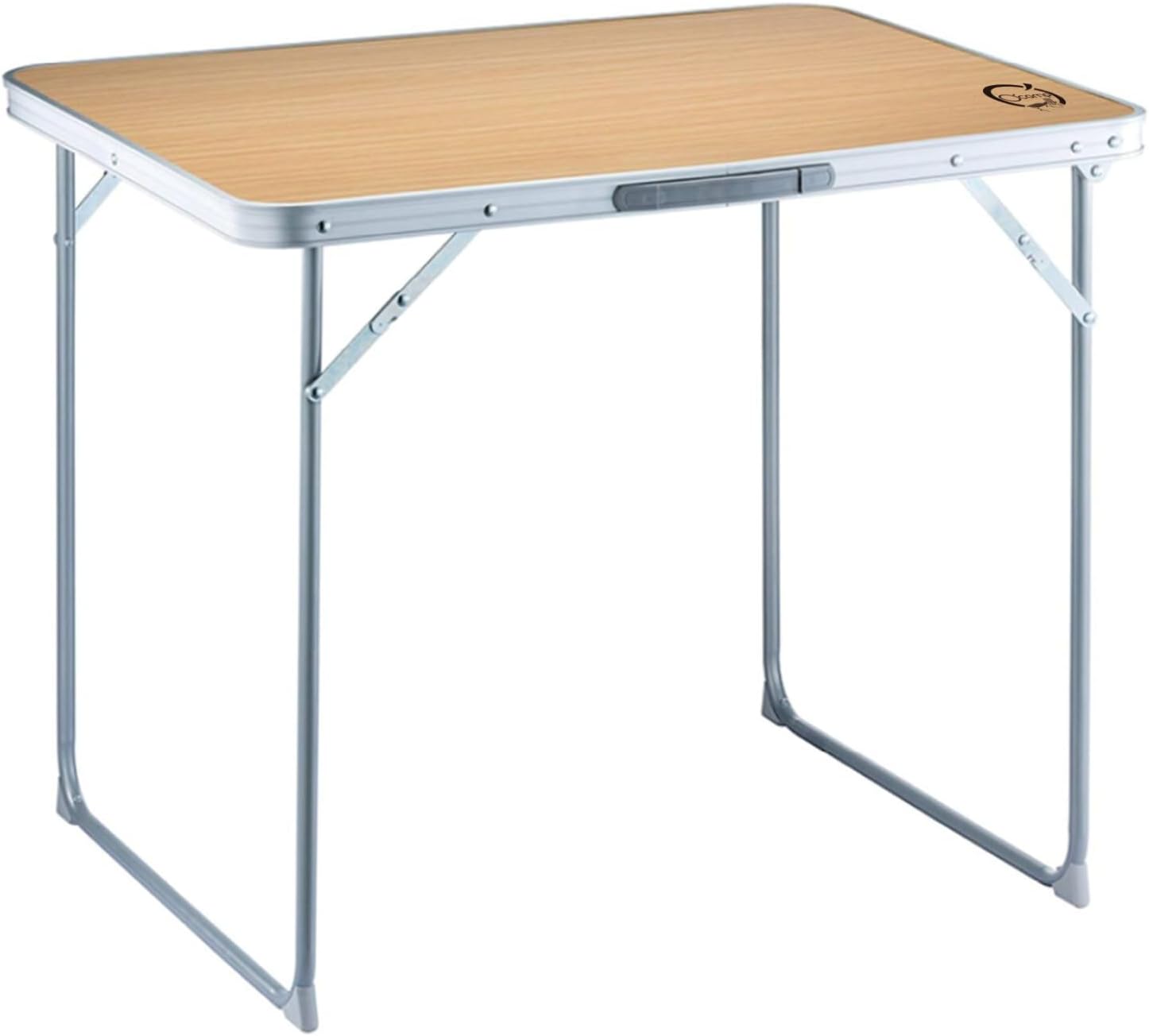 Tavolo da campeggio pieghevole a valigetta per quattro persone 80 x 60 x 70 cm