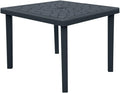 Tavolo quadrato da giardino 90 x 90 cm per terrazza e spazi esterni