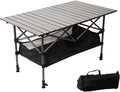 Tavolo pieghevole da esterno compatto 95 x 55 cm per giardino campeggio e balcone